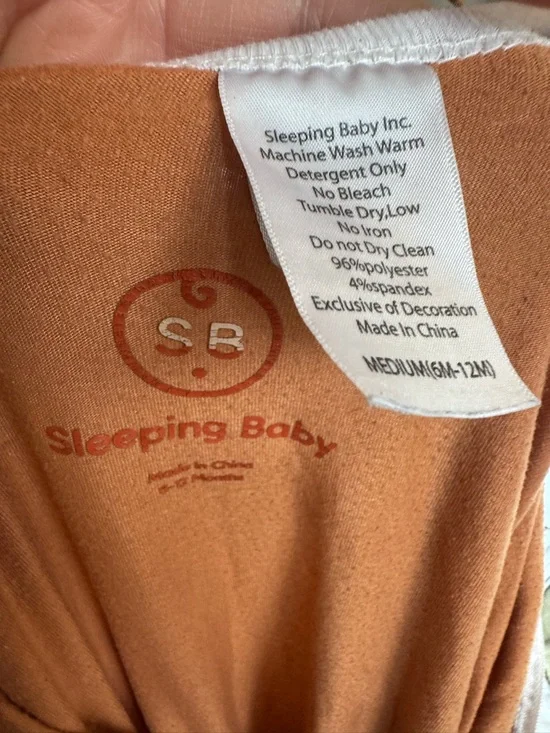 2 Zippadee zip baby sleep sacks medium 6-12 months boy gender neutral bears - Picture 3 of 10